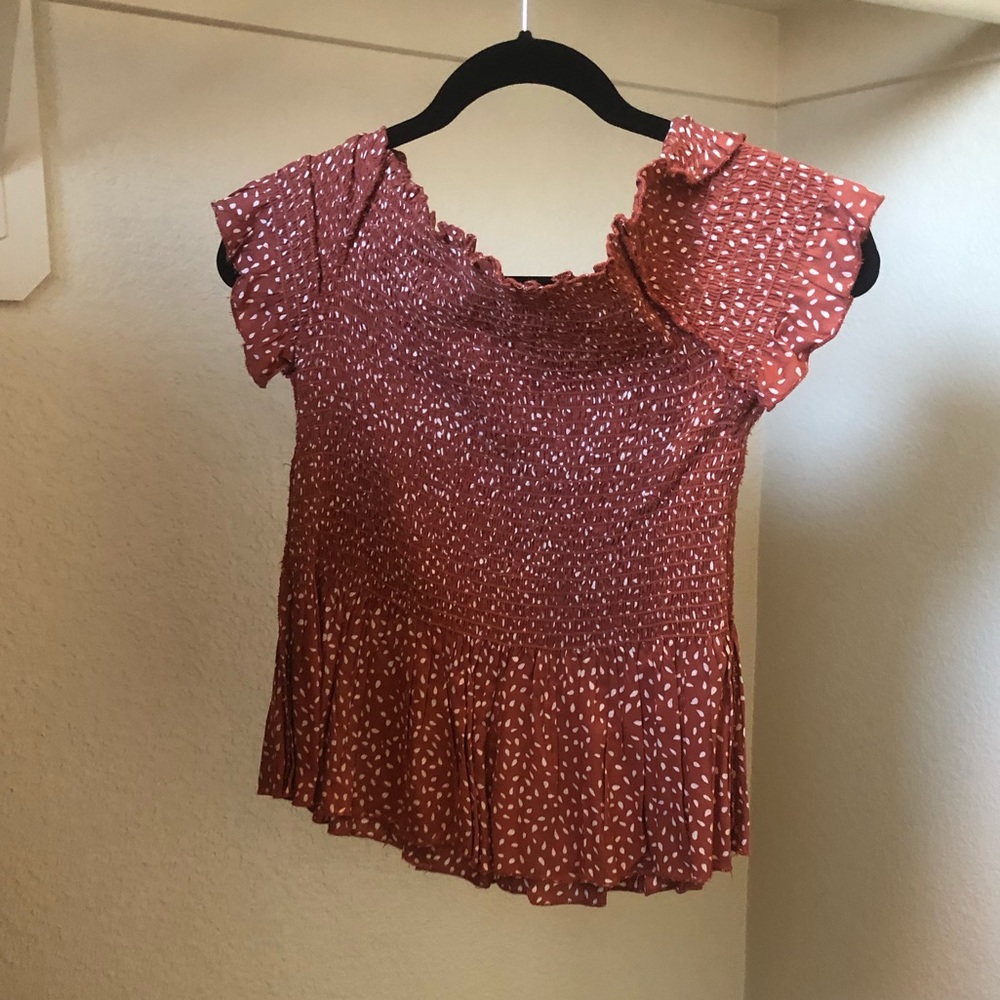 Japana off-the-shoulder top